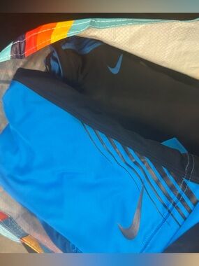 Brand New! Large Nike Blue Dri-FIT Running Athletic Shorts